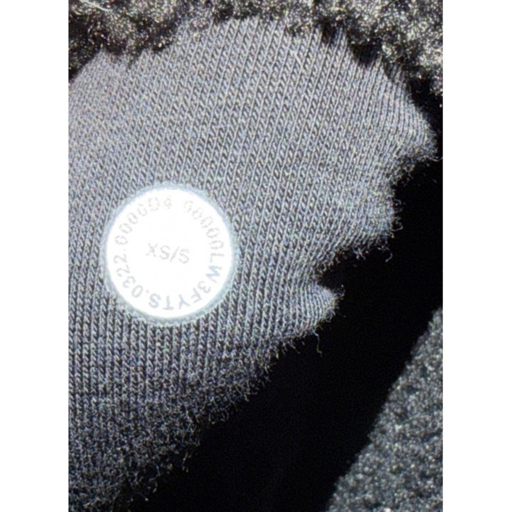 Lululemon Scuba Oversized Half Zip Hoodie‎ Pullover Fleece  Black, XS/S Crop - Picture 5 of 10